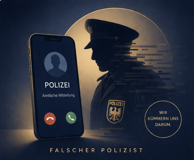 Falscher Polizist – Anruf mit gefälschter Identität