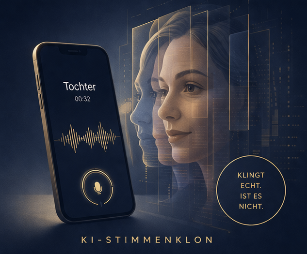 KI-Stimmenklon – gefälschte Tochter-Stimme am Telefon